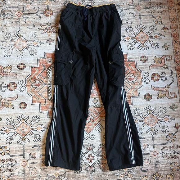 CIRCO SIDE STRIPE CARGO STYLE TRACK PANTS BLUE YELLOW WHITE BOYS SIZE M/8 - Picture 3 of 9